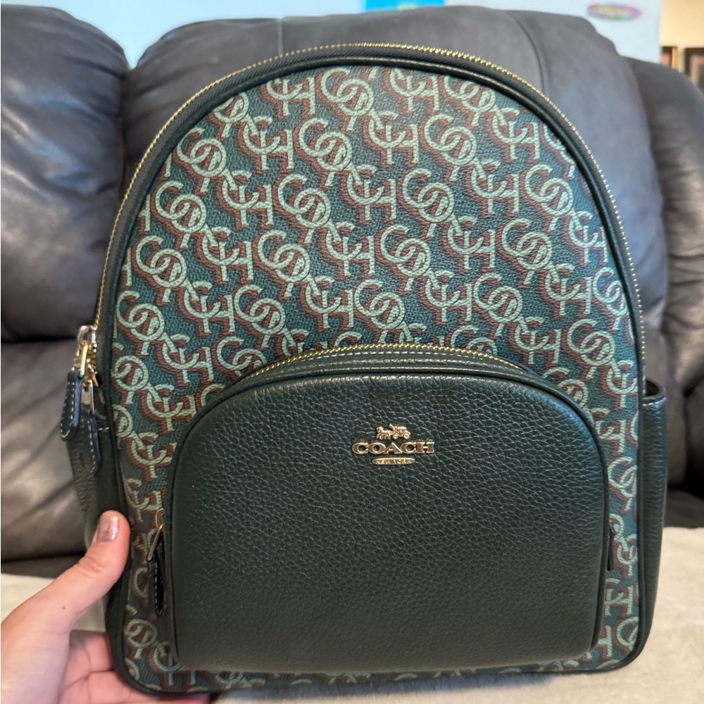 Brand new Coach medium backpack purse